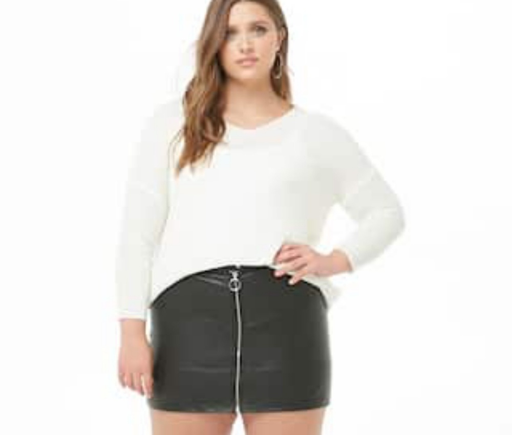 V-Neck Knit Sweater
